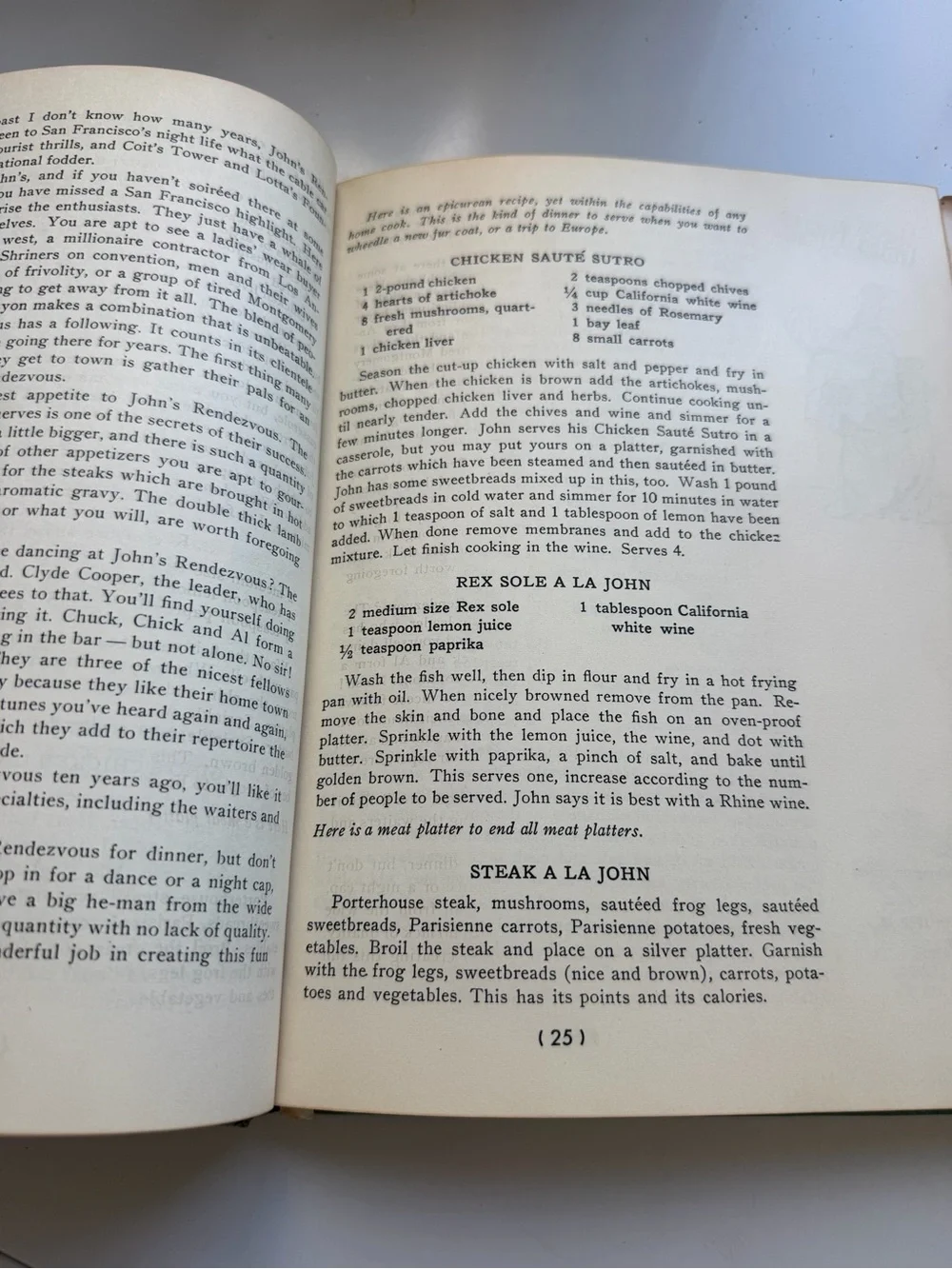 Look What’s Cooking 1950’s Vintage Cookbook By Katherine Kerry